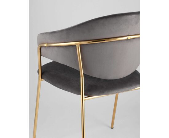 Стул Эвита темно-серый, изображение 7 | Интернет магазин мебели и декора LifeDekor