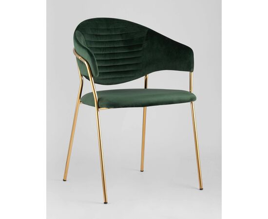 Стул Эвита зеленый, изображение 2 | Интернет магазин мебели и декора LifeDekor