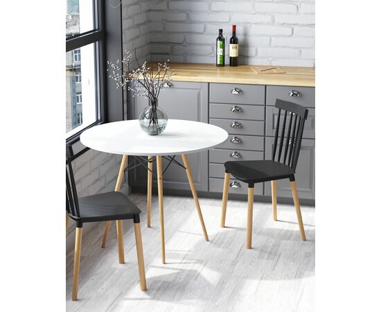 Стул Field пластик черный, изображение 4 | Интернет магазин мебели и декора LifeDekor