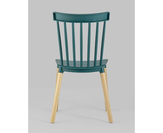 Стул Field пластик темно-бирюзовый, изображение 7 | Интернет магазин мебели и декора LifeDekor