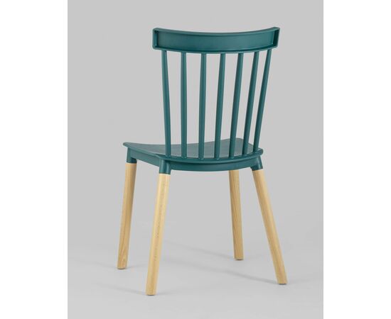 Стул Field пластик темно-бирюзовый, изображение 8 | Интернет магазин мебели и декора LifeDekor