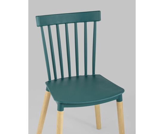 Стул Field пластик темно-бирюзовый, изображение 10 | Интернет магазин мебели и декора LifeDekor