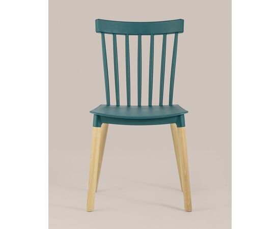 Стул Field пластик темно-бирюзовый, изображение 5 | Интернет магазин мебели и декора LifeDekor