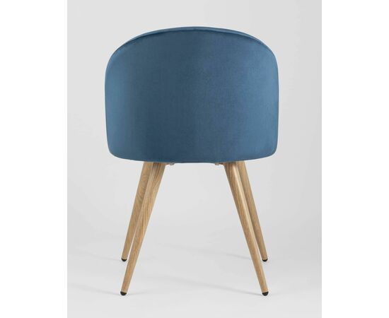 Стул Лион велюр голубой, изображение 7 | Интернет магазин мебели и декора LifeDekor