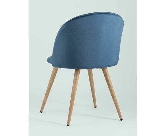 Стул Лион велюр голубой, изображение 8 | Интернет магазин мебели и декора LifeDekor