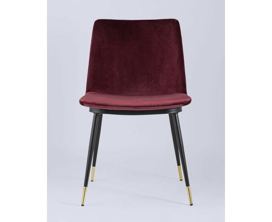 Стул Мелисса велюр бордовый, изображение 5 | Интернет магазин мебели и декора LifeDekor