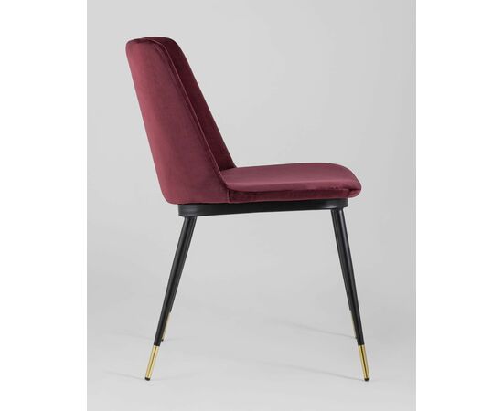 Стул Мелисса велюр бордовый, изображение 6 | Интернет магазин мебели и декора LifeDekor