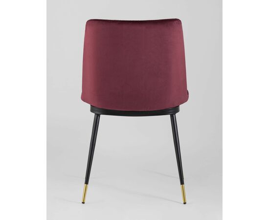 Стул Мелисса велюр бордовый, изображение 7 | Интернет магазин мебели и декора LifeDekor