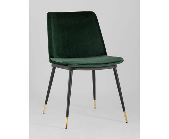 Стул Мелисса велюр зеленый, изображение 2 | Интернет магазин мебели и декора LifeDekor