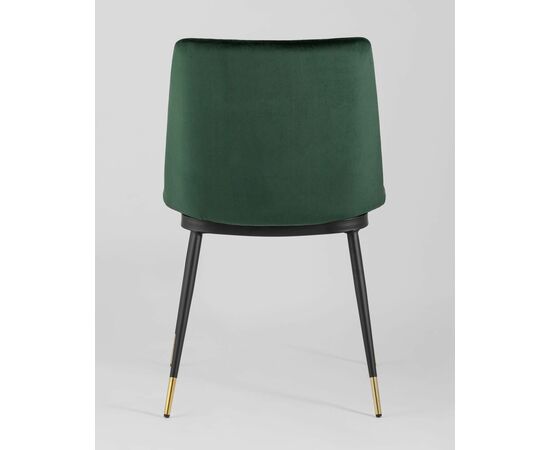 Стул Мелисса велюр зеленый, изображение 5 | Интернет магазин мебели и декора LifeDekor