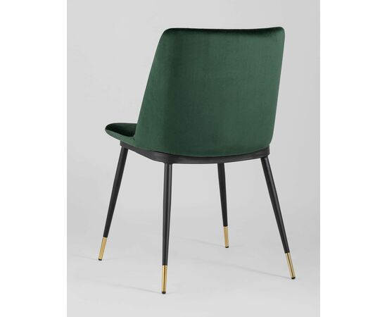 Стул Мелисса велюр зеленый, изображение 6 | Интернет магазин мебели и декора LifeDekor