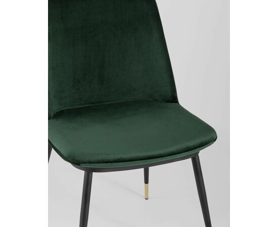 Стул Мелисса велюр зеленый, изображение 8 | Интернет магазин мебели и декора LifeDekor