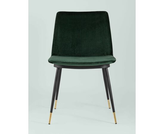 Стул Мелисса велюр зеленый, изображение 3 | Интернет магазин мебели и декора LifeDekor