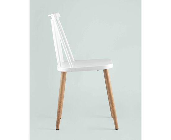 Стул Морган пластиковый белый, изображение 6 | Интернет магазин мебели и декора LifeDekor
