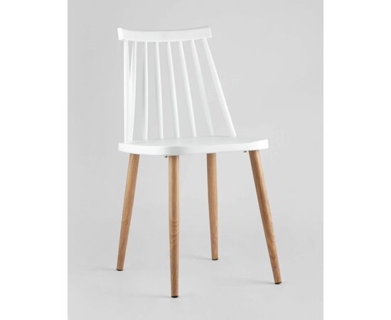 Стул Морган пластиковый белый, изображение 2 | Интернет магазин мебели и декора LifeDekor