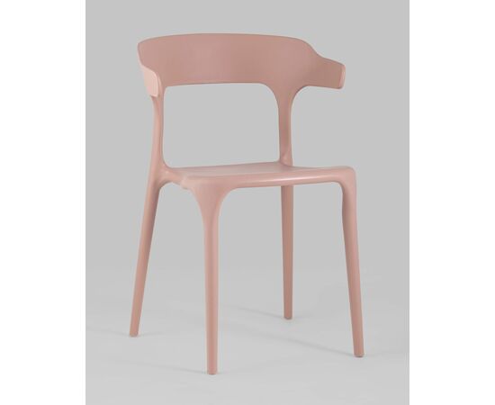 Стул Neo пластик пыльно-розовый, изображение 2 | Интернет магазин мебели и декора LifeDekor