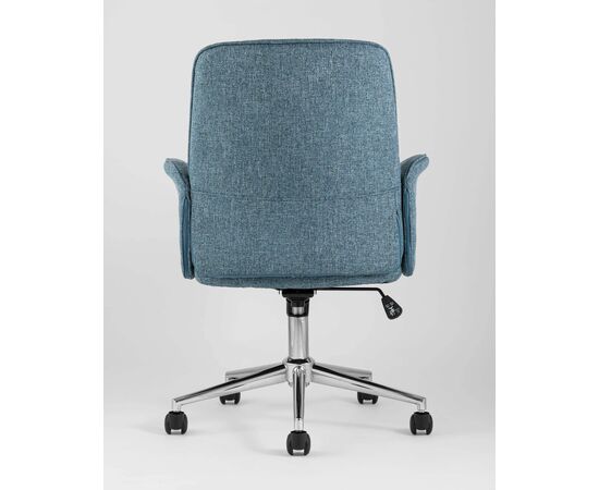 Стул офисный Simona голубой, изображение 8 | Интернет магазин мебели и декора LifeDekor