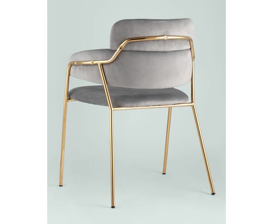 Стул Полин светло-серый, изображение 8 | Интернет магазин мебели и декора LifeDekor