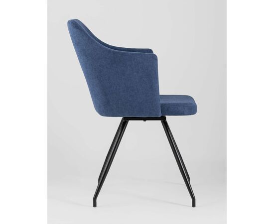 Стул Слинг вращающийся синий, изображение 6 | Интернет магазин мебели и декора LifeDekor