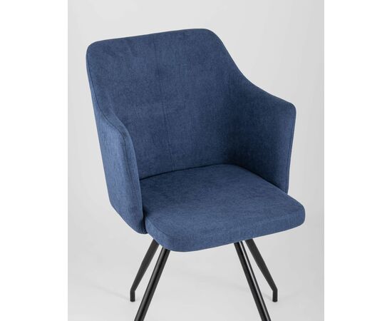 Стул Слинг вращающийся синий, изображение 10 | Интернет магазин мебели и декора LifeDekor