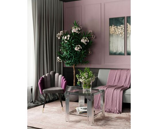 Кресло Камелия серый, изображение 4 | Интернет магазин мебели и декора LifeDekor