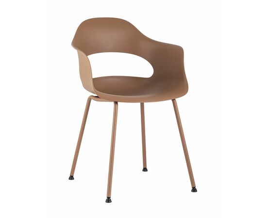 Стул Lady пластик коричневый | Интернет магазин мебели и декора LifeDekor