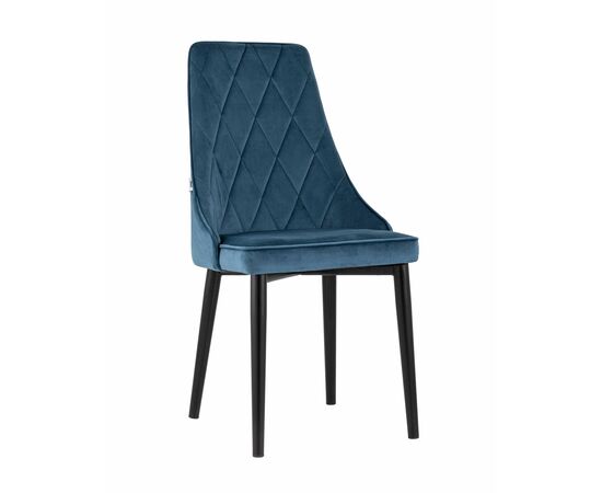 Стул Версаль велюр пыльно-синий | Интернет магазин мебели и декора LifeDekor