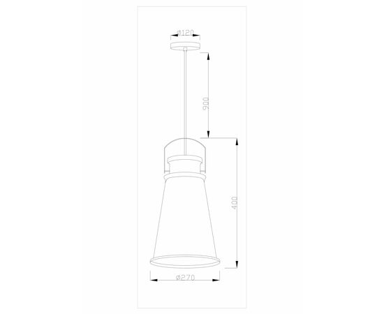 Подвесной светильник Moderli V1451-1P Done 1*E27*60W, изображение 5 | Интернет магазин мебели и декора LifeDekor