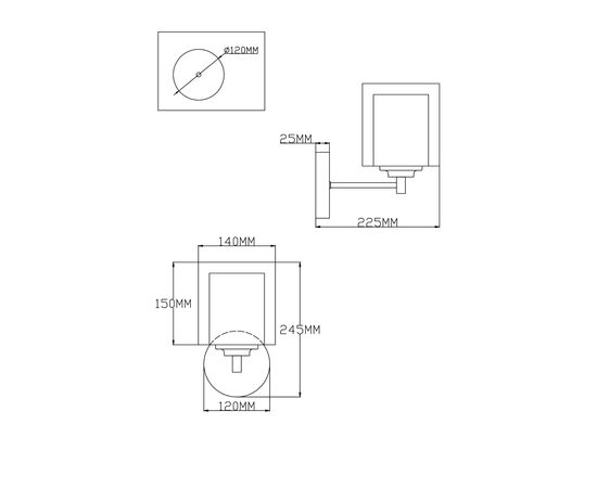 Бра Moderli V2523-1W Maximilian 1*E27*60W, изображение 8 | Интернет магазин мебели и декора LifeDekor