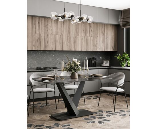 Подвесная люстра Moderli V2171-P Long 8*E27*60W, изображение 3 | Интернет магазин мебели и декора LifeDekor