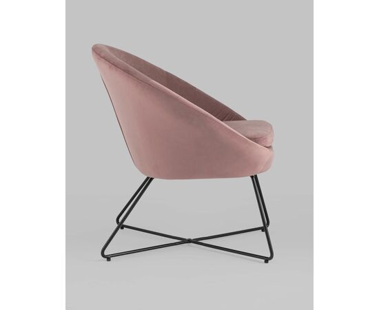 Кресло Колумбия пыльно-розовое, изображение 6 | Интернет магазин мебели и декора LifeDekor