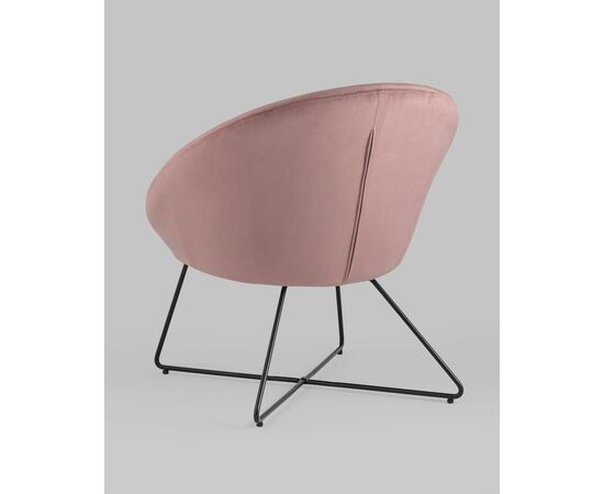 Кресло Колумбия пыльно-розовое, изображение 8 | Интернет магазин мебели и декора LifeDekor