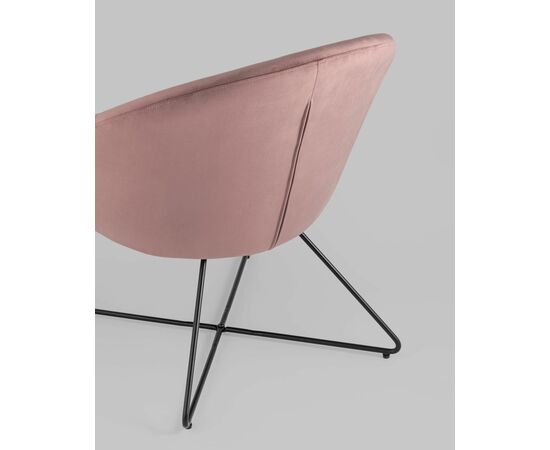 Кресло Колумбия пыльно-розовое, изображение 9 | Интернет магазин мебели и декора LifeDekor
