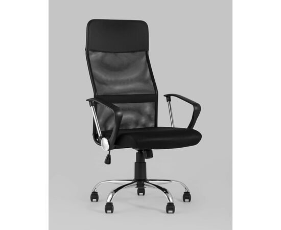 Кресло офисное TopChairs Benefit черное, изображение 2 | Интернет магазин мебели и декора LifeDekor