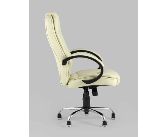 Кресло руководителя TopChairs Atlant бежевое, изображение 6 | Интернет магазин мебели и декора LifeDekor