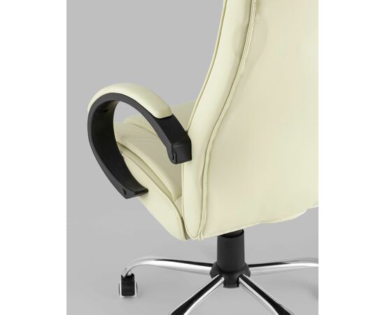 Кресло руководителя TopChairs Atlant бежевое, изображение 9 | Интернет магазин мебели и декора LifeDekor