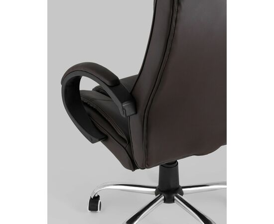 Кресло руководителя TopChairs Atlant коричневое, изображение 9 | Интернет магазин мебели и декора LifeDekor