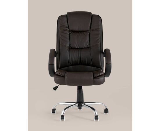 Кресло руководителя TopChairs Atlant коричневое, изображение 5 | Интернет магазин мебели и декора LifeDekor