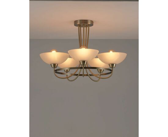 Люстра потолочная Moderli V1204-5C Lione 5*E27*60W, изображение 2 | Интернет магазин мебели и декора LifeDekor