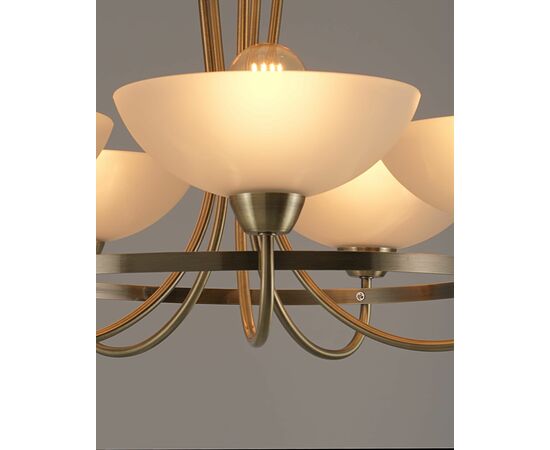 Люстра потолочная Moderli V1204-5C Lione 5*E27*60W, изображение 4 | Интернет магазин мебели и декора LifeDekor