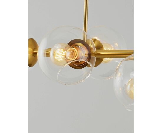 Подвесная люстра Moderli V2170-P Long 8*E27*60W, изображение 7 | Интернет магазин мебели и декора LifeDekor