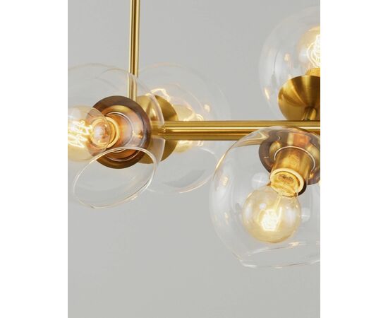 Подвесная люстра Moderli V2170-P Long 8*E27*60W, изображение 9 | Интернет магазин мебели и декора LifeDekor