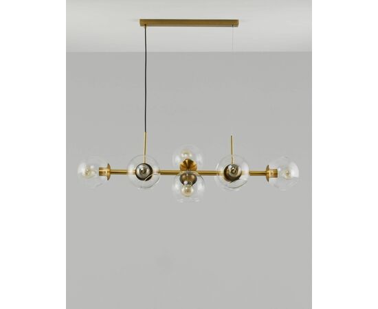 Подвесная люстра Moderli V2170-P Long 8*E27*60W, изображение 6 | Интернет магазин мебели и декора LifeDekor