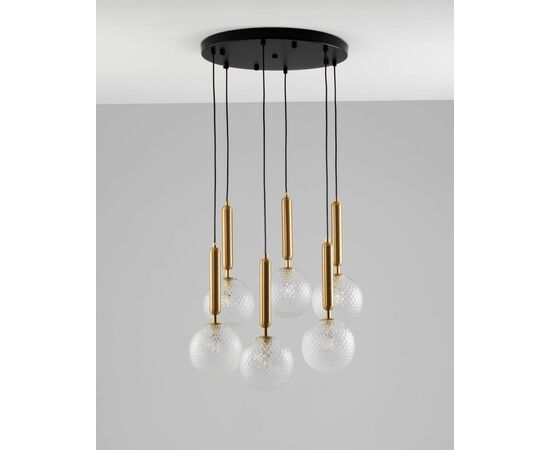 Подвесной светильник Moderli V2031-1P Covey 6*G9*5W, изображение 3 | Интернет магазин мебели и декора LifeDekor