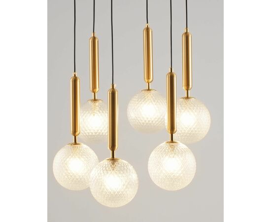 Подвесной светильник Moderli V2031-1P Covey 6*G9*5W, изображение 5 | Интернет магазин мебели и декора LifeDekor