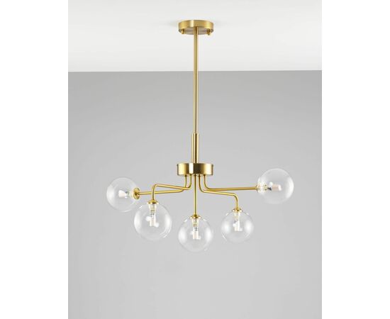 Потолочная люстра Moderli V2180-C Heavy 5*G9*5W, изображение 3 | Интернет магазин мебели и декора LifeDekor