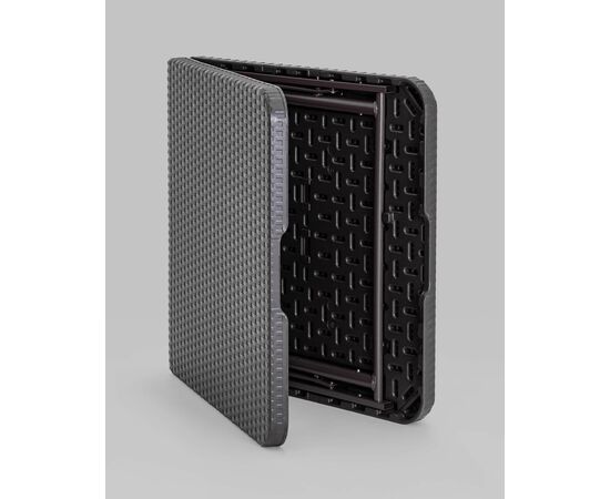 Стол складной чемодан пластиковый Кейт 120 коричневый, изображение 17 | Интернет магазин мебели и декора LifeDekor