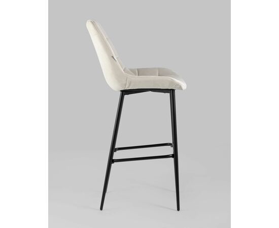 Стул барный Флекс велюр бежевый, изображение 11 | Интернет магазин мебели и декора LifeDekor