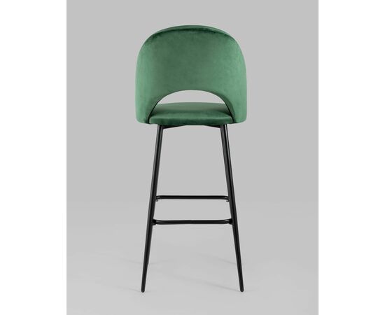 Стул барный Меган велюр зеленый, изображение 7 | Интернет магазин мебели и декора LifeDekor