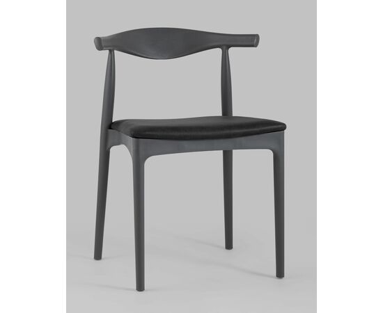 Стул Bull серый, изображение 2 | Интернет магазин мебели и декора LifeDekor